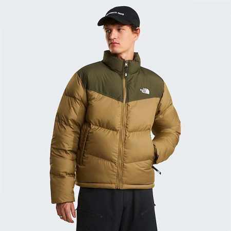 The North Face Saikuru-jas Voor Heren New Taupe Green-cedar male