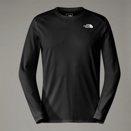 The North Face Shadow-t-shirt Met Lange Mouwen Voor Heren Tnf Black male