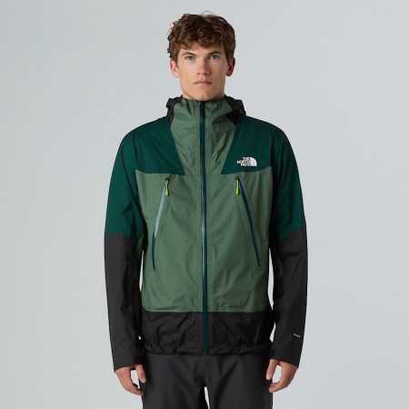 The North Face Signal 2.5l Dryvent™-jas Voor Heren Duck Green-deep Nori-tnf Black male