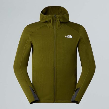 The North Face Silberhorn-fleece Voor Heren Forest Olive Dark Heather male