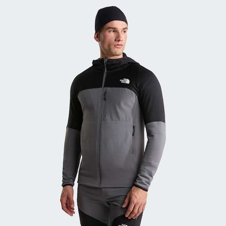 The North Face Stormgap Power Grid™-jas Met Capuchon Voor Heren Smoked Pearl-tnf Black male