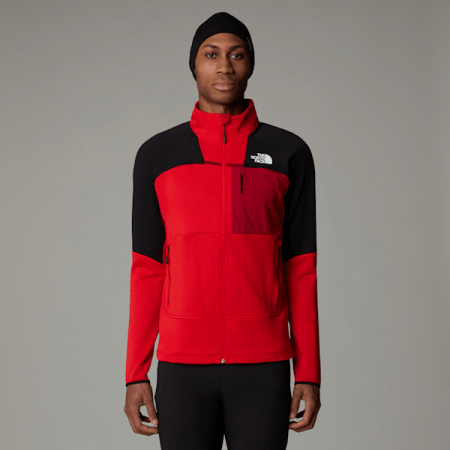 The North Face Stormgap Power Grid™-jas Voor Heren High Risk Red-tnf Black-garnet Red male