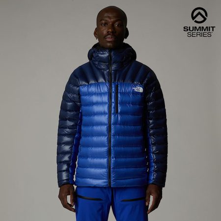 The North Face Summit Breithorn-donsjas Met Capuchon Voor Heren Tnf Blue-eagle Blue male