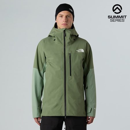 The North Face Summit Eastwall Gore-tex®-jas Voor Heren Bark Mist-slate Moss male