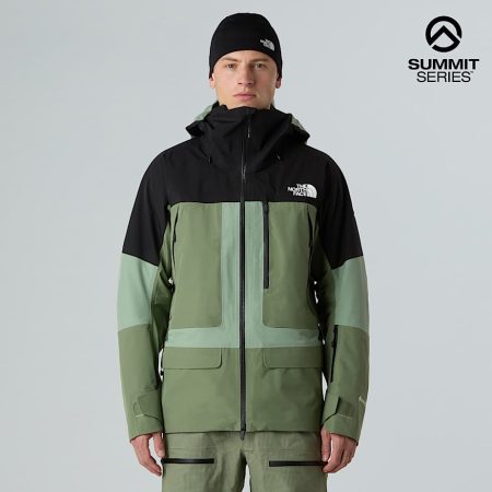 The North Face Summit Verbier Gore-tex®-jas Voor Heren Tnf Black-slate Moss-bark Mist male