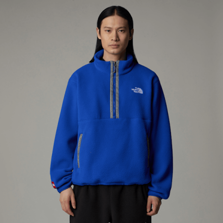 The North Face Tnf Fleeski-fleece Met Kwartrits Voor Heren Tnf Blue male