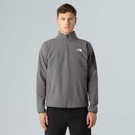 The North Face Tek Approach-jas Voor Heren Smoked Pearl-anthracite Grey male