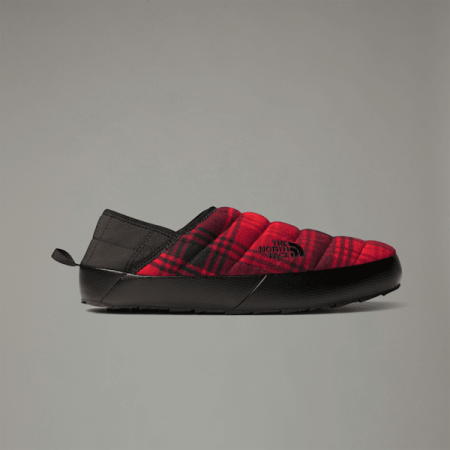 The North Face Thermoball™ V Traction Novelty-sloffen Voor Heren Tnf Red Yarn Dye Plaid-tnf Black male