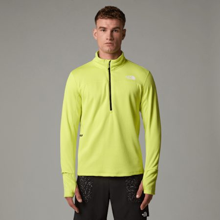 The North Face Winter Warm Pro-fleece Met Kwartrits Voor Heren Firefly Yellow male