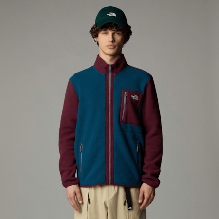 The North Face Yumiori-fleecejas Met Volledige Rits Voor Heren Midnight Petrol-alpine Plum-smoked Pearl male