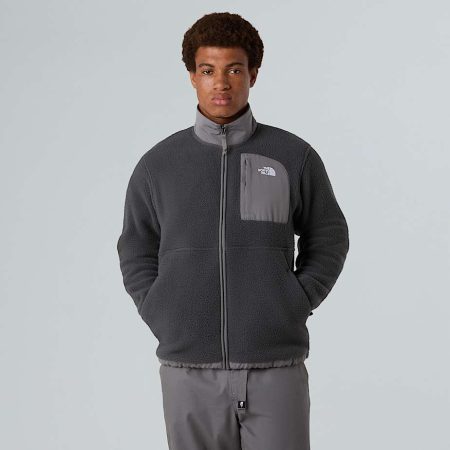 The North Face Yumiori Off-peak-fleecejas Met Volledige Rits Voor Heren Asphalt Grey-smoked Pearl male