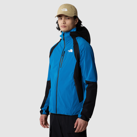 The North Face Jas Met Afritsmouwen Voor Heren Adriatic Blue-tnf Black male