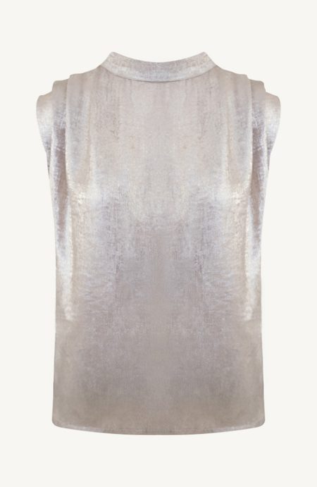 Metallic Most Needed Top Gold