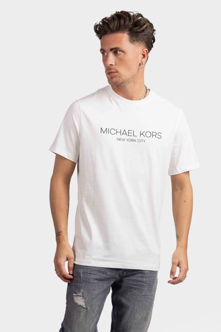 Michael Kors FD Modern T-Shirt Heren Wit - Maat L - Kleur: Wit | Soccerfanshop