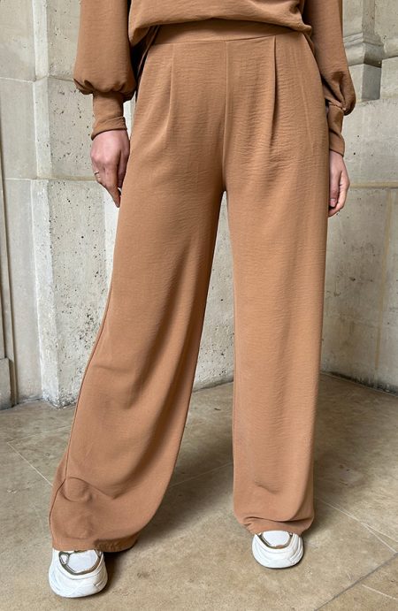 Mila Pantalon Camel Petite/Regular/Tall