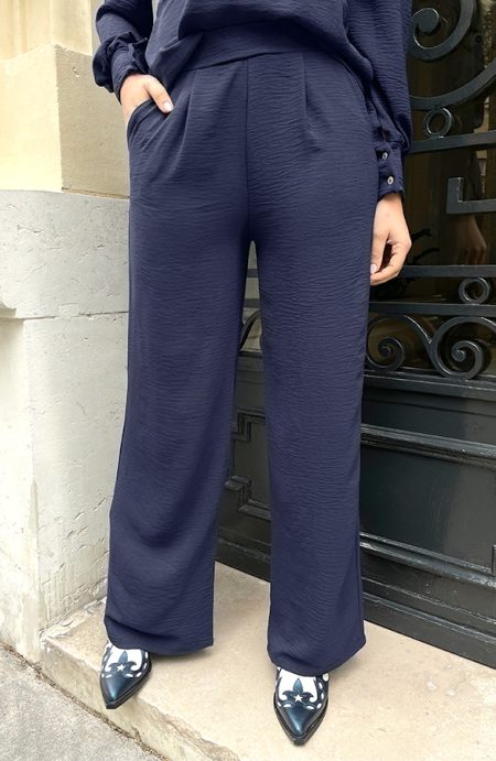 Mila Pantalon Marine Petite/Regular/Tall