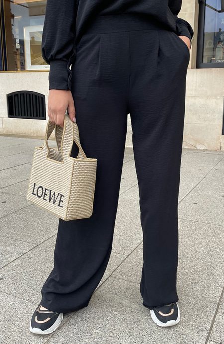 Mila Pantalon Zwart Petite