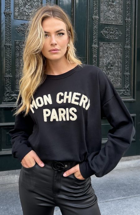 Mon Cheri Paris Trui Zwart