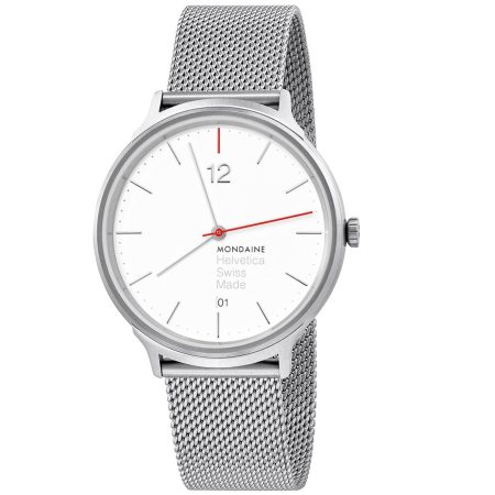 Mondaine Helvetica Spiekermann MH1.L2212.SM Herenhorloge