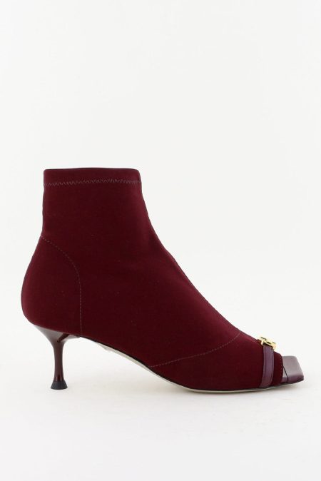 Morobe enkellaarsjes Luciana 03 bordo