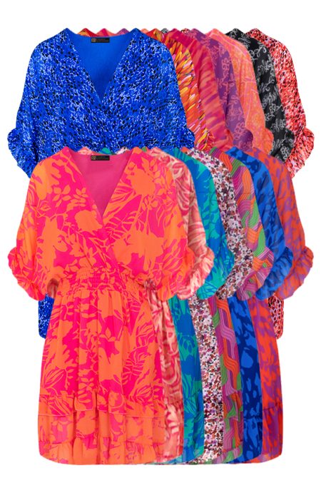 Musthave Deal Ruffle Laagjes Jurken