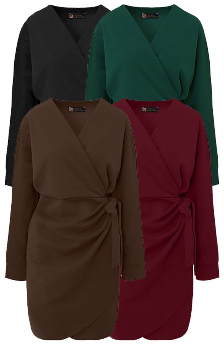 Musthave Deal Scuba Long Sleeve Jurken