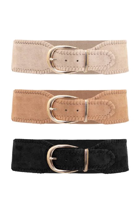Musthave Deal Suede Tailleriemen Stretch