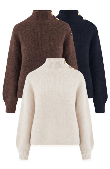 Musthave Deal Wollen Sweater Met Knopen