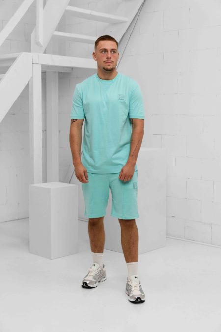 My Brand Essentials Zomerset Heren Aqua - Maat XXL - Kleur: Blauw | Soccerfanshop
