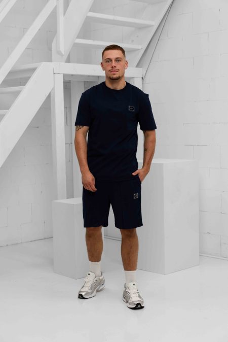My Brand Essentials Zomerset Heren Donkerblauw - Maat XXL - Kleur: Donkerblauw | Soccerfanshop