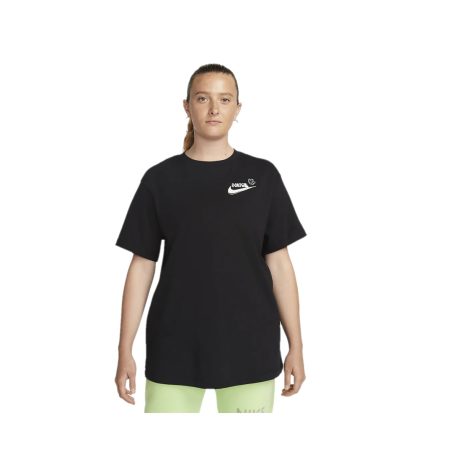 Nike Sportswear T-Shirt Dames - Maat M - Kleur: Zwart | Soccerfanshop