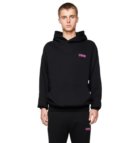 Circles Logo Hoodie Black/pink - XS