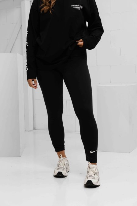 Nike NSW Classic Legging Dames Zwart - Maat L - Kleur: Zwart | Soccerfanshop