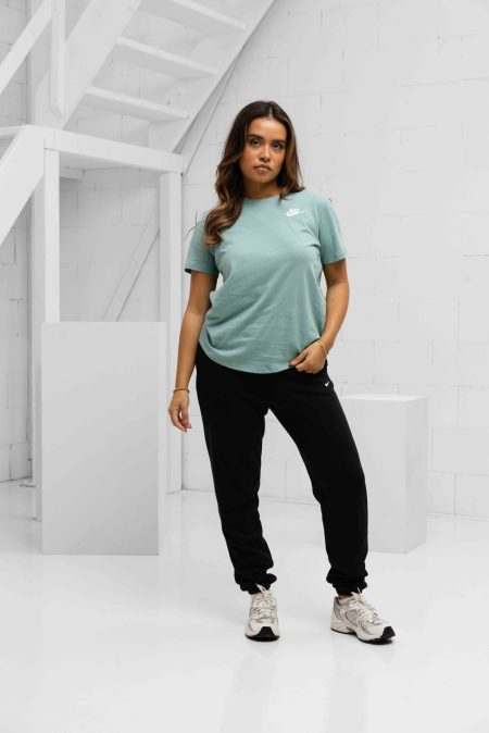 Nike Sportswear Chill Terry Broek Dames Zwart - Maat M - Kleur: Zwart | Soccerfanshop