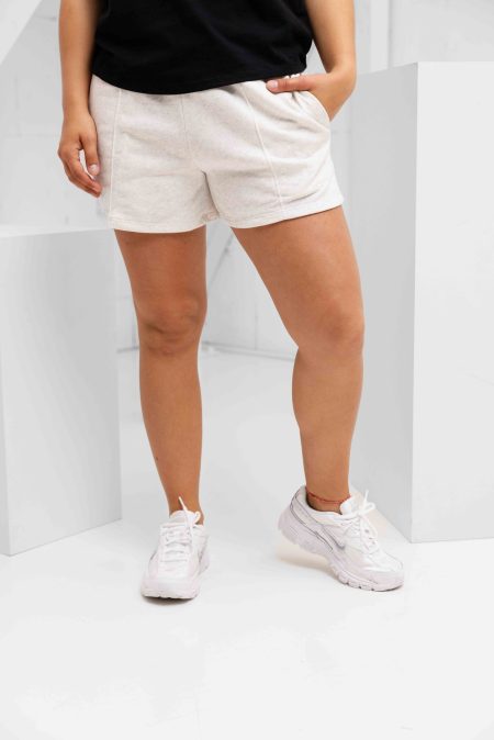 Nike Sportswear Chill Terry Korte Broek Dames Grijs - Maat M - Kleur: Grijs | Soccerfanshop