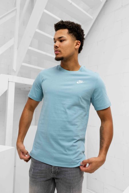 Nike Sportswear T-Shirt Heren Blauw - Maat XL - Kleur: Blauw | Soccerfanshop