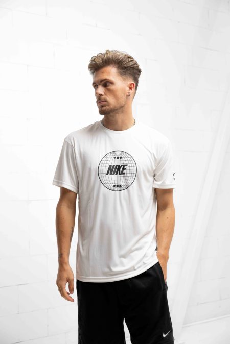 Nike Swim Bicoastal Hydroguard T-Shirt Heren Wit - Maat XL - Kleur: Wit | Soccerfanshop