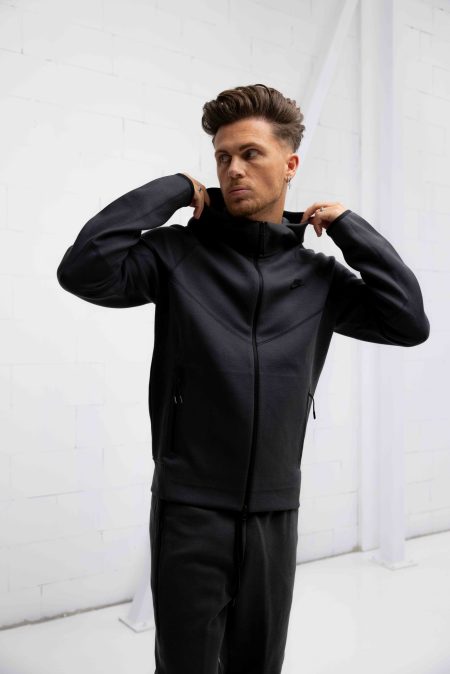 Nike Tech Fleece Trainingsjack Heren Donkergrijs - Maat XL - Kleur: Donkergrijs | Soccerfanshop
