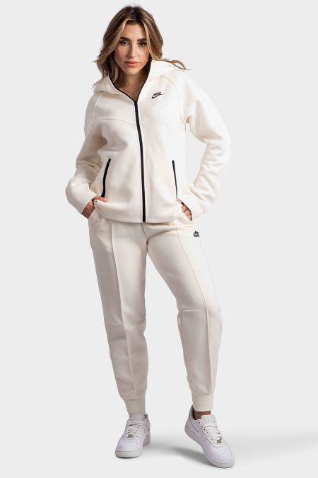 Nike Tech Fleece Trainingspak Dames Wit - Maat XL - Kleur: Wit | Soccerfanshop