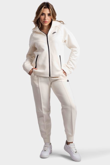 Nike Tech Fleece Trainingspak Dames Wit - Maat L - Kleur: Wit | Soccerfanshop