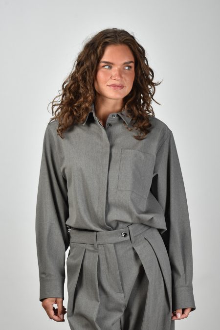 Nine In The Morning blouse 9FW25-AZ07 iron