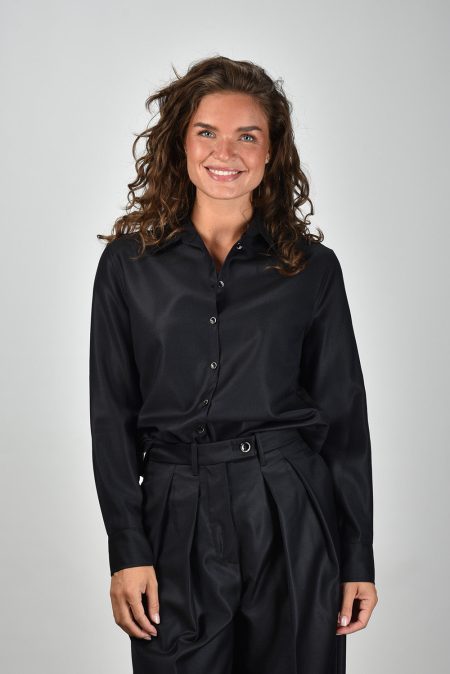 Nine In The Morning blouse Alaska 9FW25-ALK03 blu na