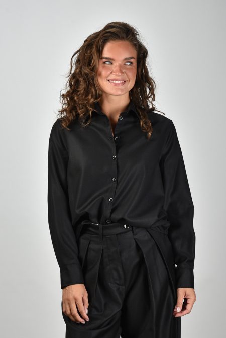Nine In The Morning blouse Alaska 9FW25-ALK03 nero