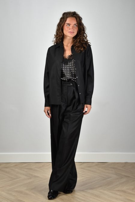 Nine In The Morning broek Sandra 9FW25-SN78 nero