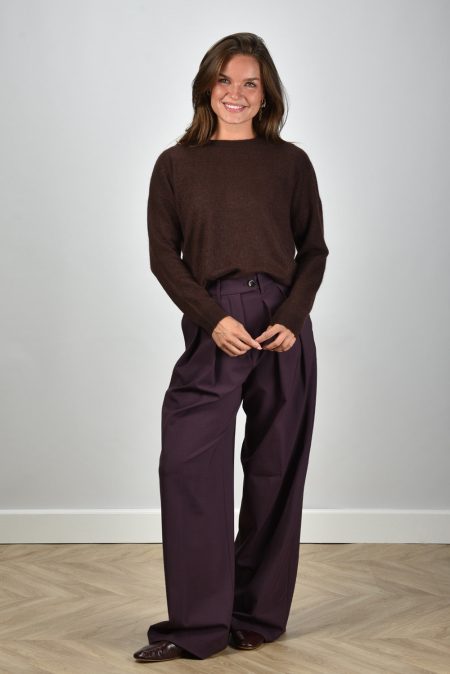 Nine In The Morning broek Sandra 9FW25-SN72 mosto