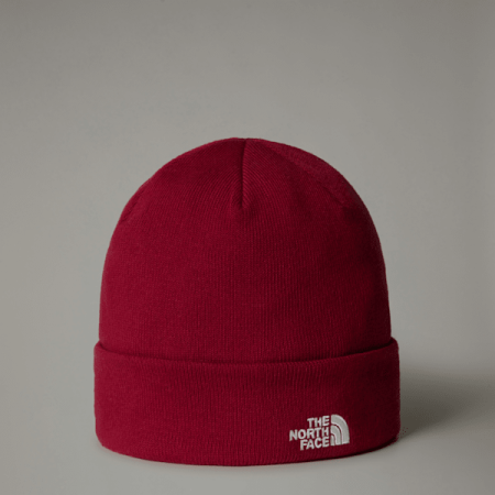 The North Face Norm Shallow-beanie Beetroot male