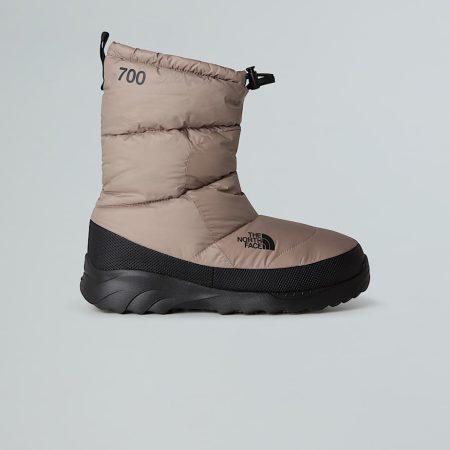 The North Face Nuptse Traction-boots Mushroom Grey-tnf Black male