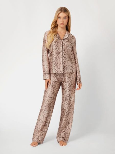 Pyjama Set Met Dierenprint