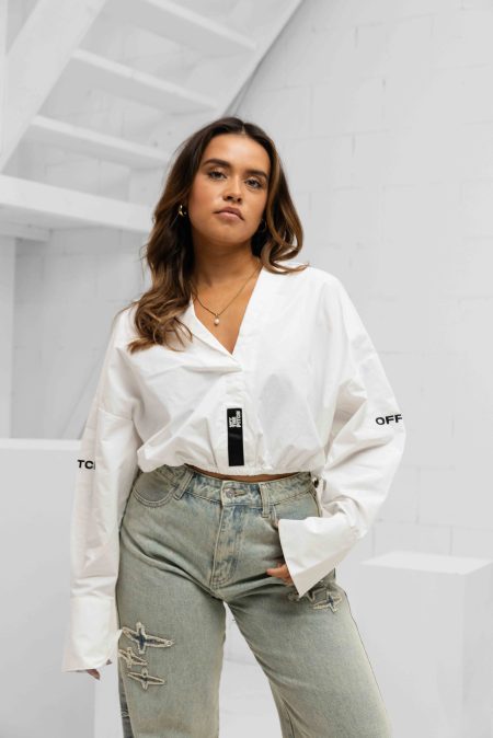 Off The Pitch Branded Kenzie Shirt Dames Wit - Maat XXL - Kleur: Wit | Soccerfanshop