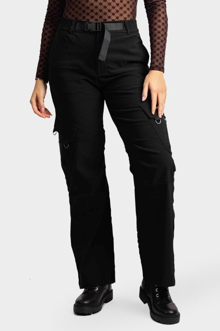 Off The Pitch Cargo Broek Dames Zwart - Maat L - Kleur: Zwart | Soccerfanshop